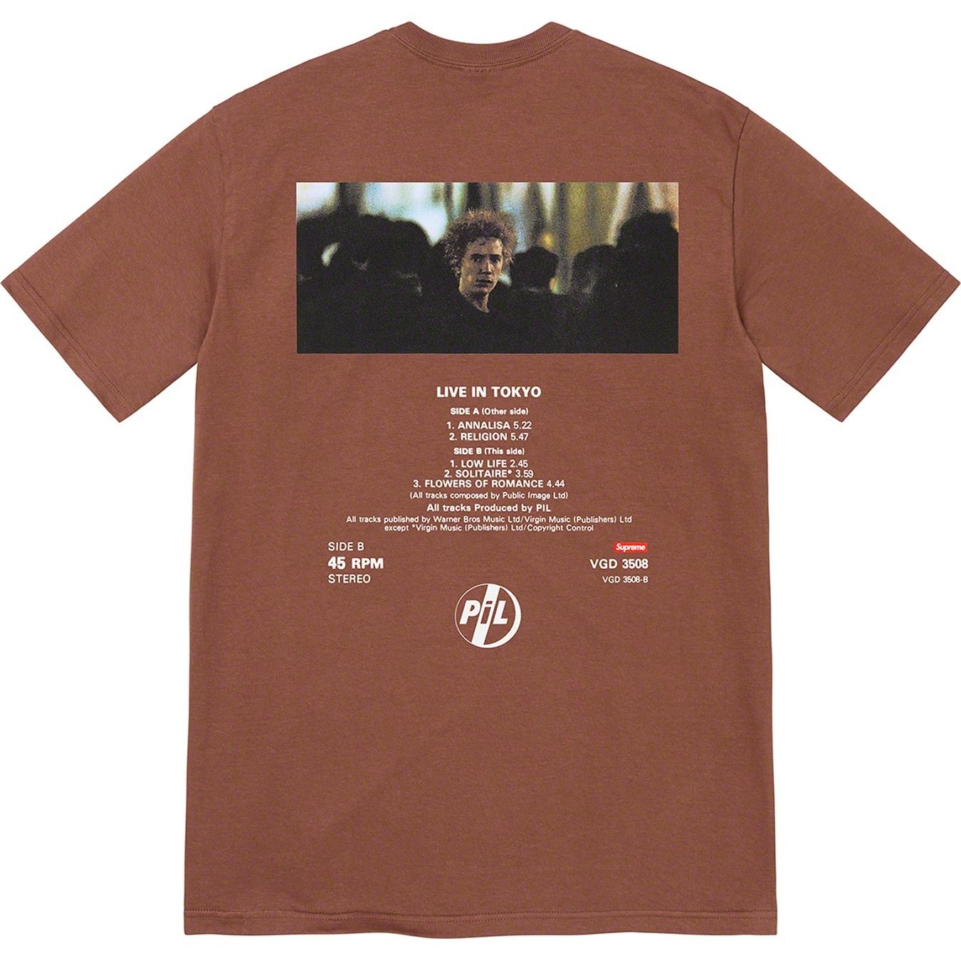 PiL Live In Tokyo Tee view 6